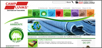 Campluvas - Lavanderia Industrial e Loca&ccedil;&atilde;o de Toalhas Industriais