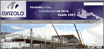 cunzolo, guindastes, plataformas, campinas, sao jose dos campos, taubate