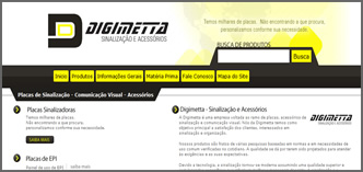 Digimetta - Placas de Sinaliza&ccedil;&atilde;o e Seguran&ccedil;a - Comunica&ccedil;&atilde;o Visual - Acess&oacute;rios