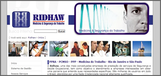 Ridhaw - Medicina do Trabalho - Seguran&ccedil;a do Trabalho